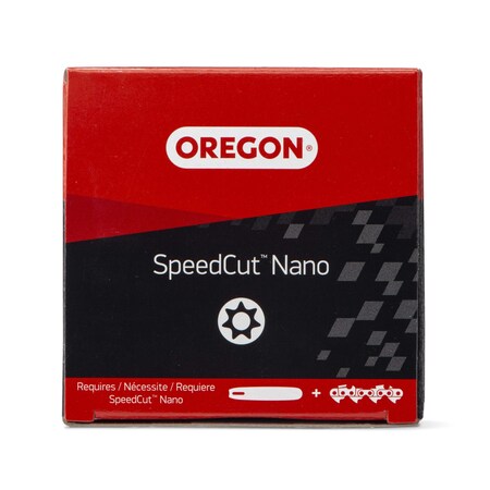 Oregon 610727 Speedcut Nano 7 Tooth Sprocket, Gray